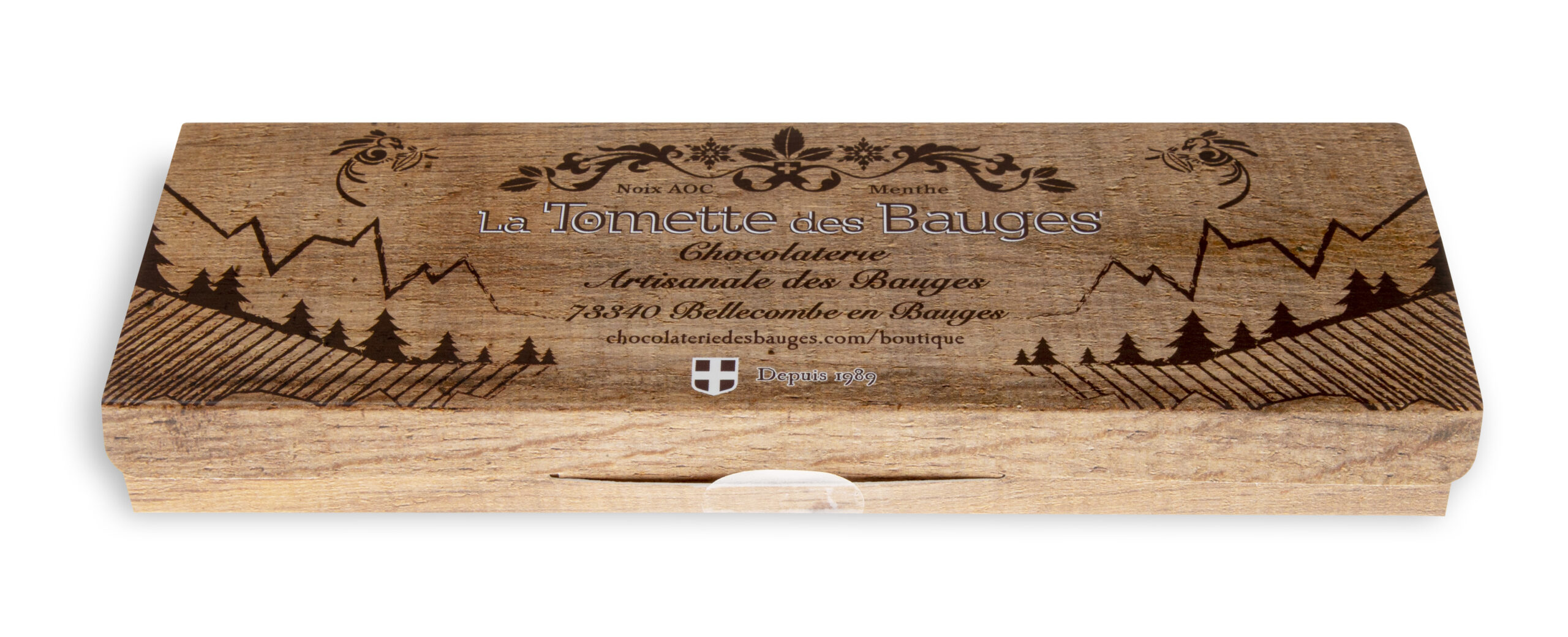 Tomettes des Bauges - Chocolat, noix et menthe