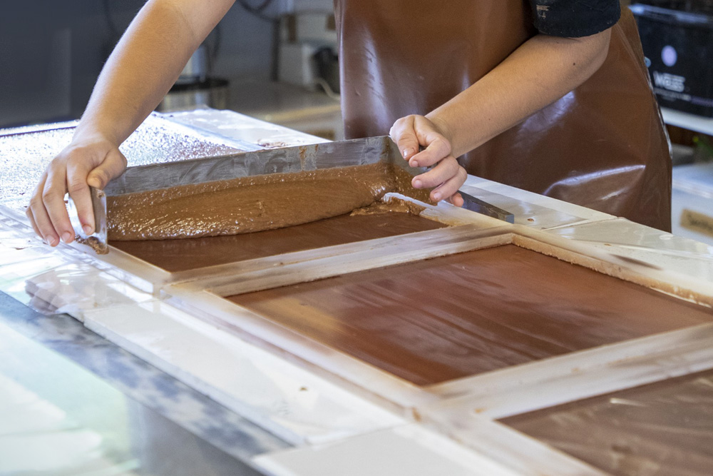 Visite de la chocolaterie