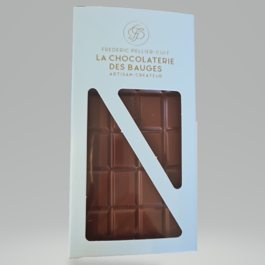 Chocolat au lait vegan - La chocolaterie des Bauges