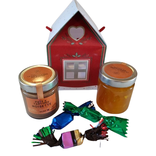 Coffret chocolat Gourmandises de Noël